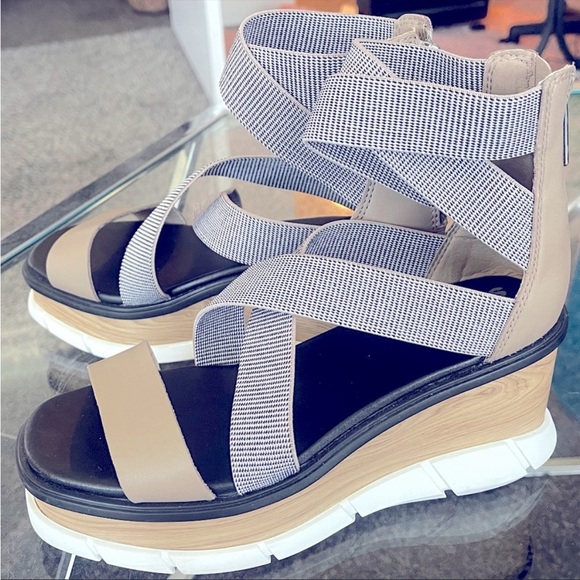 Sorel Shoes - Sorel Joanie III Sport Wedge Strap Sandals Wm 6